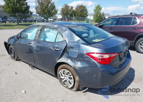 2019 Toyota Corolla Le from USA, damaged, VIN 2T1BURHE0KC221916